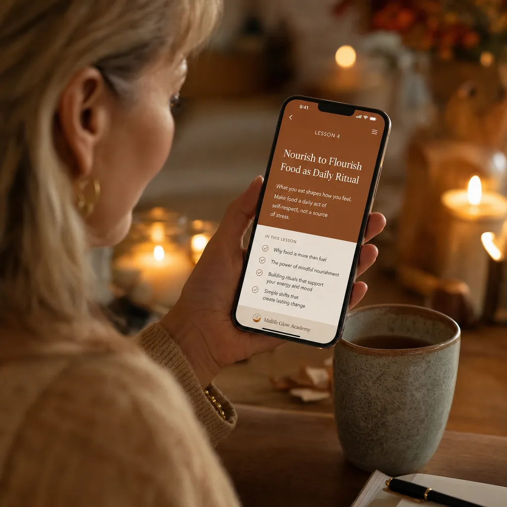 Read the lessons on your phone